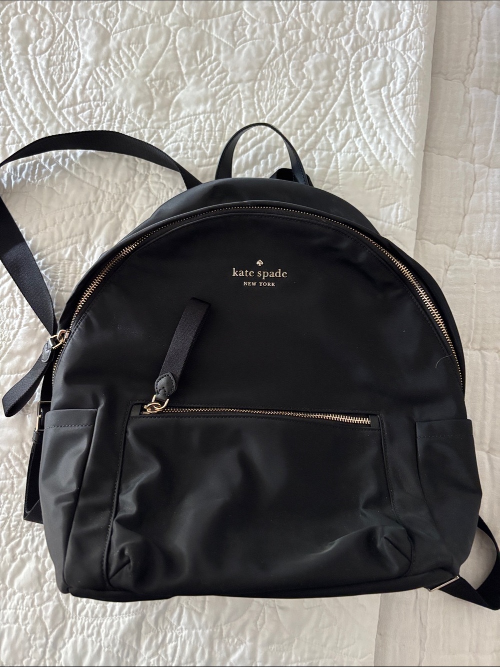 Kate Spade Classic Black Backpack
